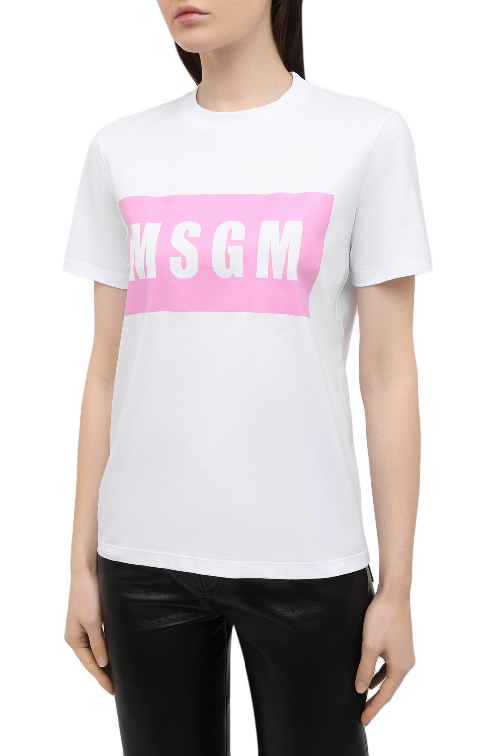 Хлопковая футболка MSGM, арт. 3041MDM95 217298, фото 3