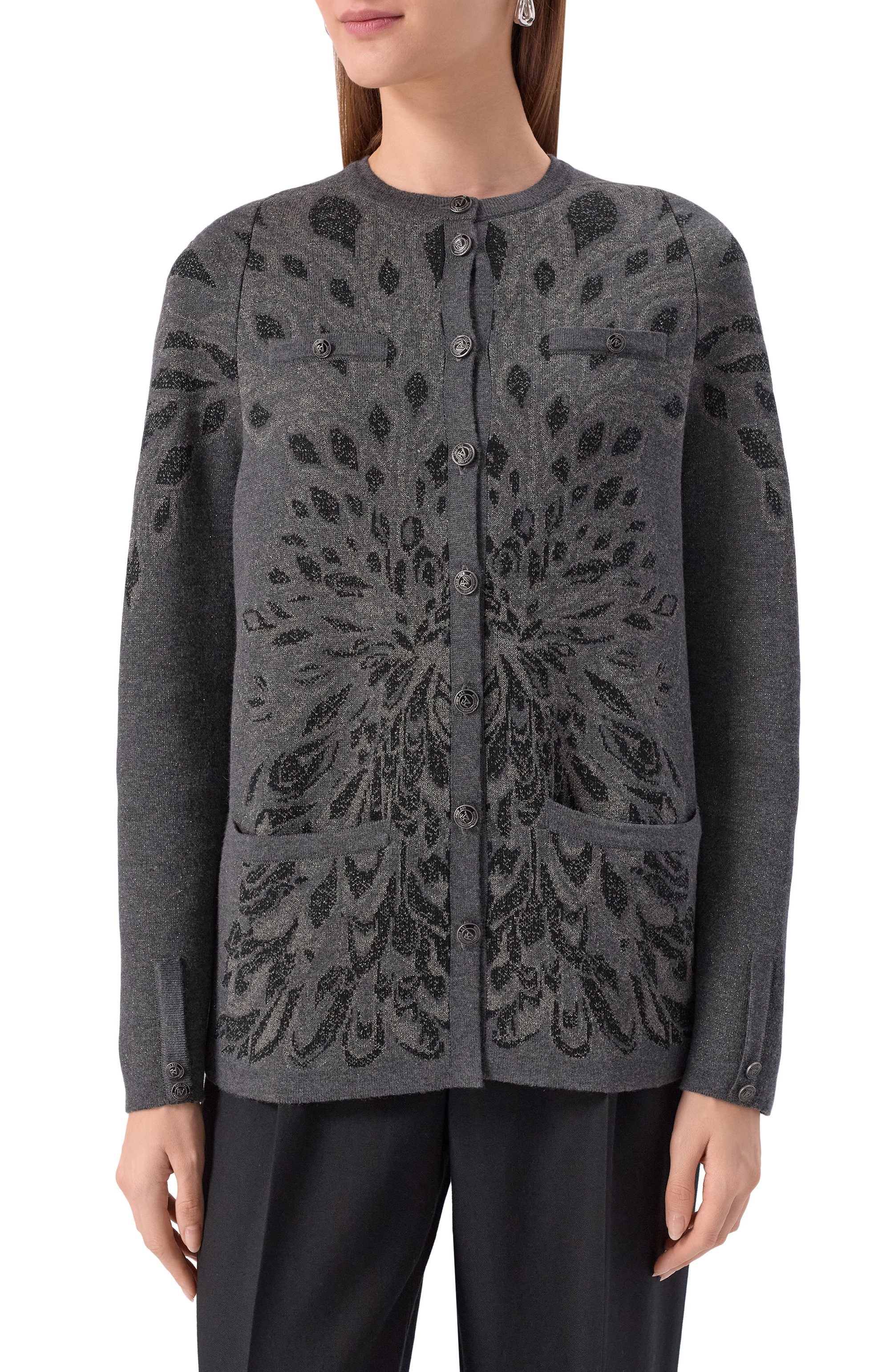 Кардиган из шелка и кашемира FREEAGE, арт. W26.JK125M.6039.991, фото 3