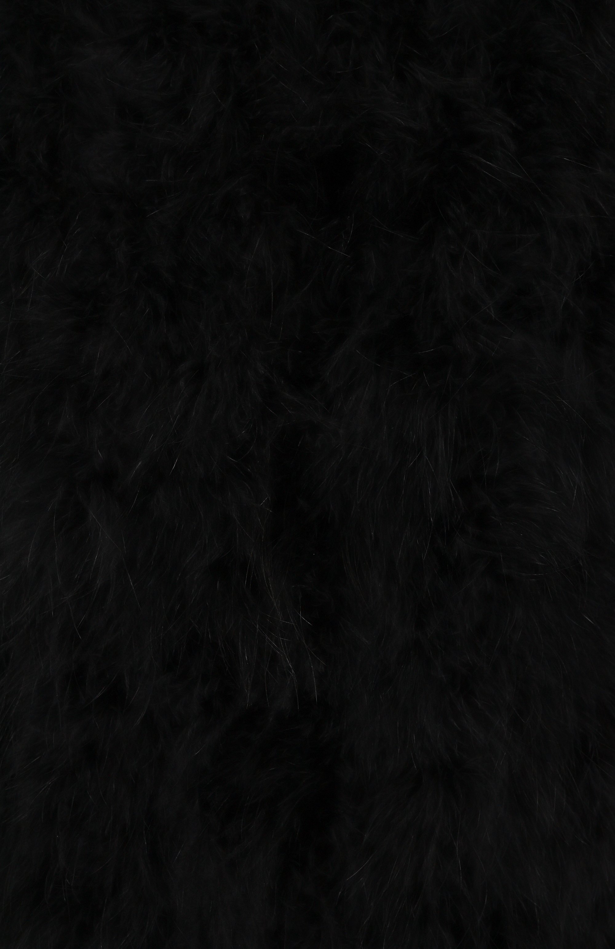 Жакет с отделкой перьями YVES SALOMON черного цвета по цене 85800 руб., арт. 23WAV15454PLUX/C99, фото 6 Жакет с отделкой перьями YVES SALOMON, арт. 23WAV15454PLUX/C99, фото 6