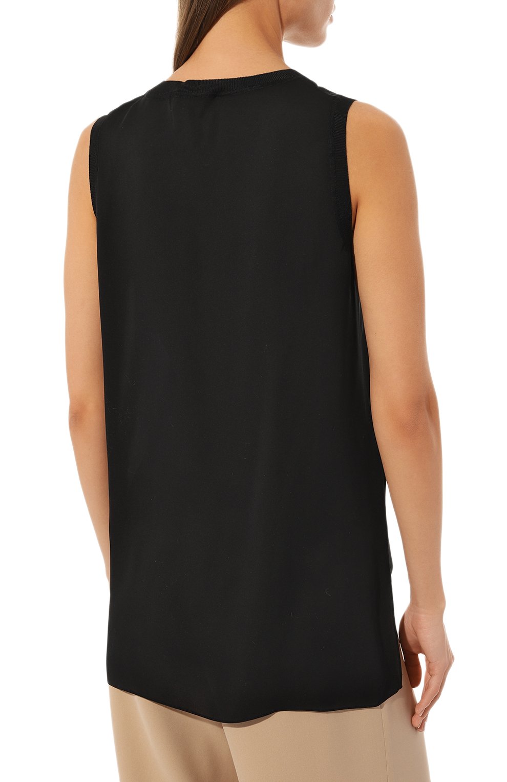 Шелковый топ THEORY, арт. M0502518, фото 4