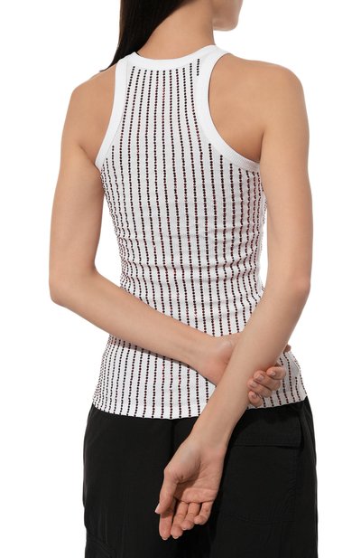 Хлопковый топ THE ATTICO, арт. 247WCT276, фото 4