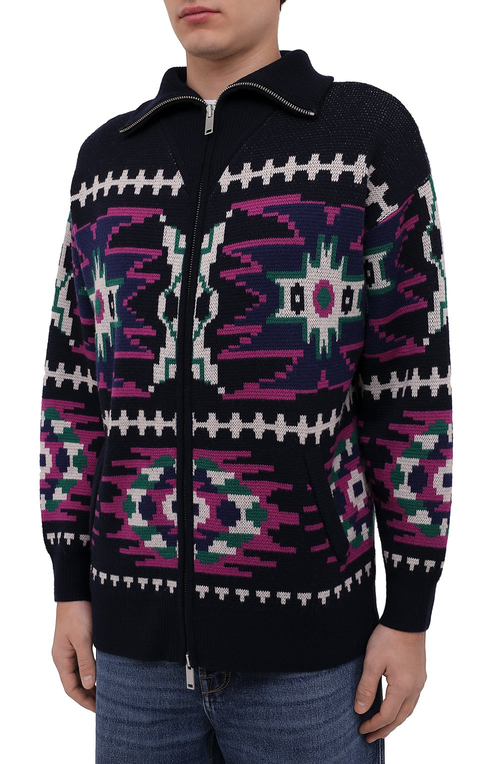 Шерстяной кардиган ISABEL MARANT, арт. CA0330-22P062H/MICKA, фото 3