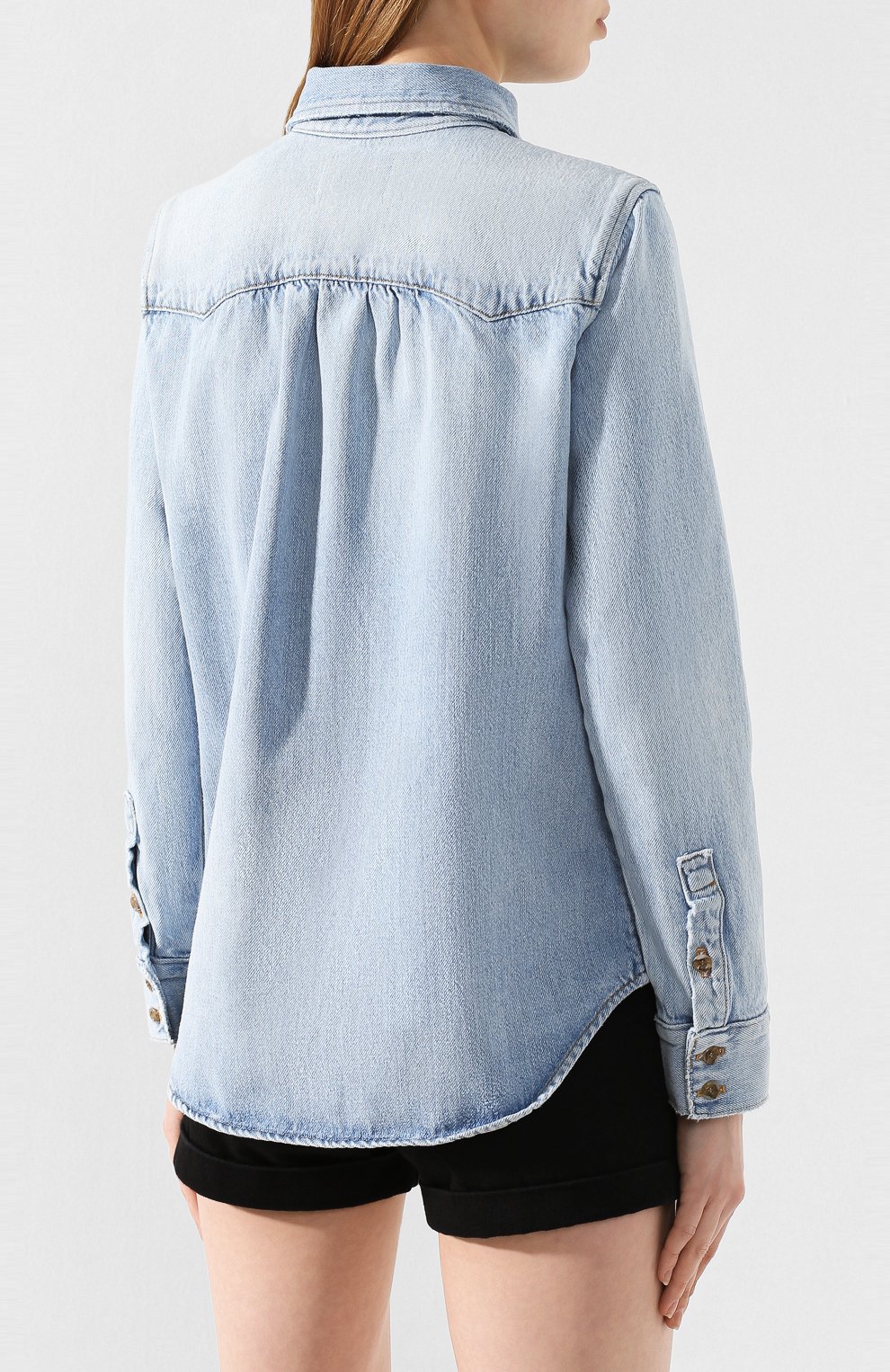 Джинсовая рубашка FRAME DENIM, арт. HDSH207, фото 4