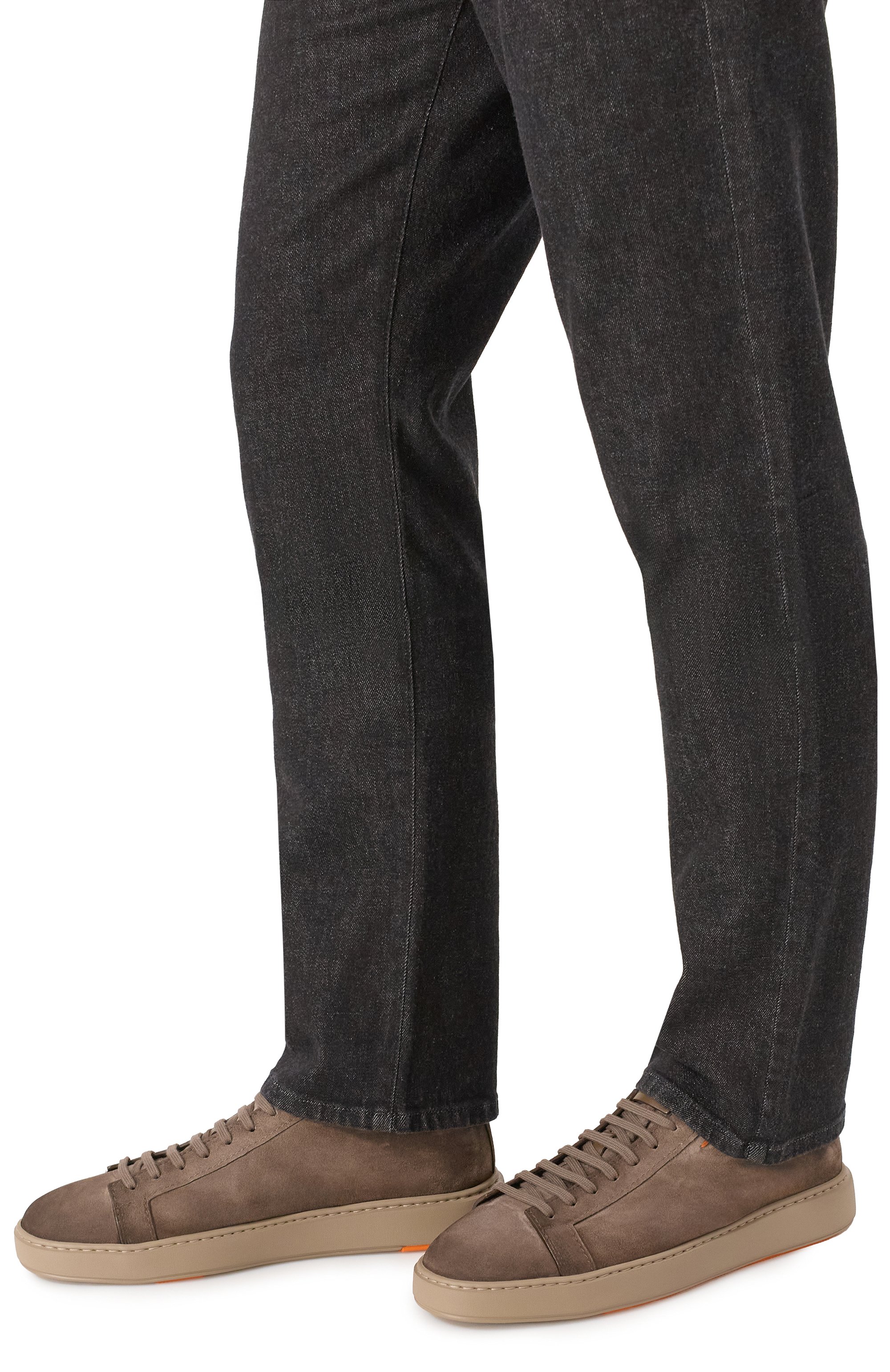 Замшевые кеды cleanic SANTONI, арт. MBCG21571TARCA0L, фото 3