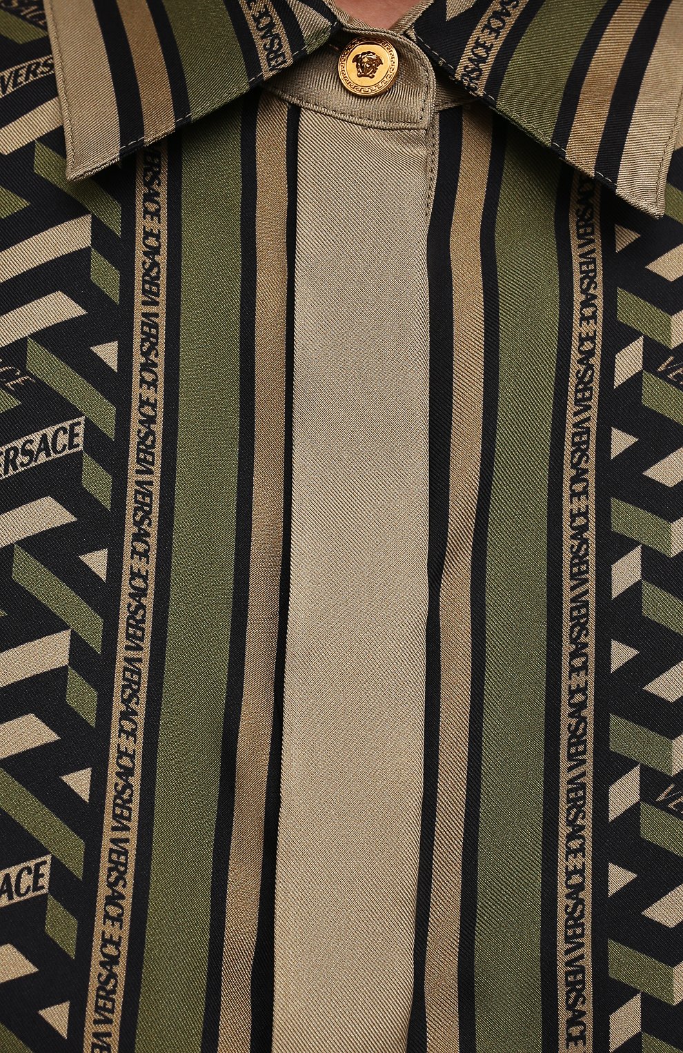 Шелковая рубашка VERSACE, арт. 1002489/1A01805, фото 5