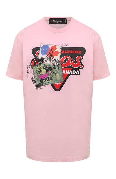 Женская хлопковая футболка DSQUARED2, арт. S75GD0237/S22427