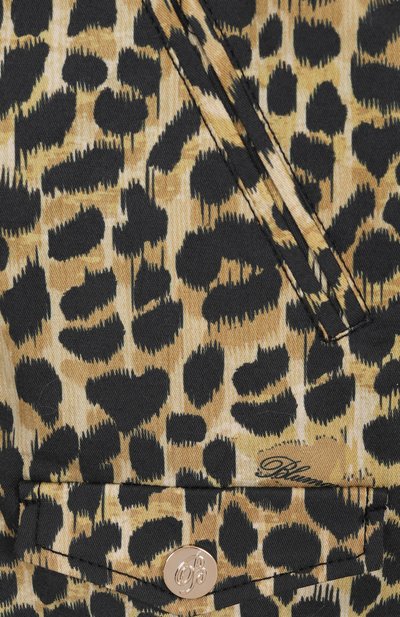 Хлопковая куртка BLUMARINE, арт. BFGB004.0.CEB03/6A-12A, фото 3