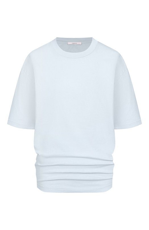 Хлопковая футболка Haikure HEW54139TJ055PX/H0NEY Голубой HEW54139TJ055PX/H0NEY