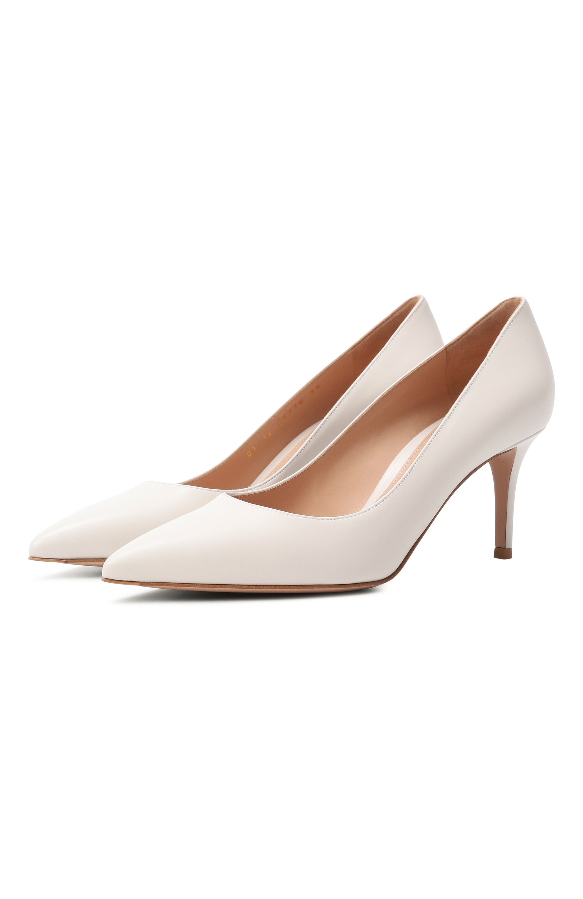 Кожаные туфли gianvito 70  GIANVITO ROSSI, арт. G26770.70RIC.VIT0FFW, фото 1