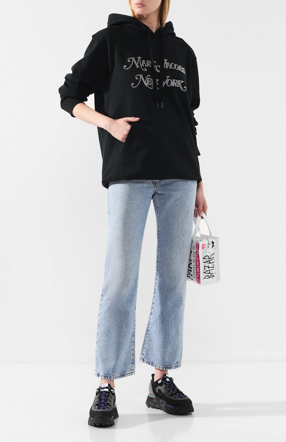 Хлопковое худи MARC JACOBS (THE), арт. M4008417, фото 2