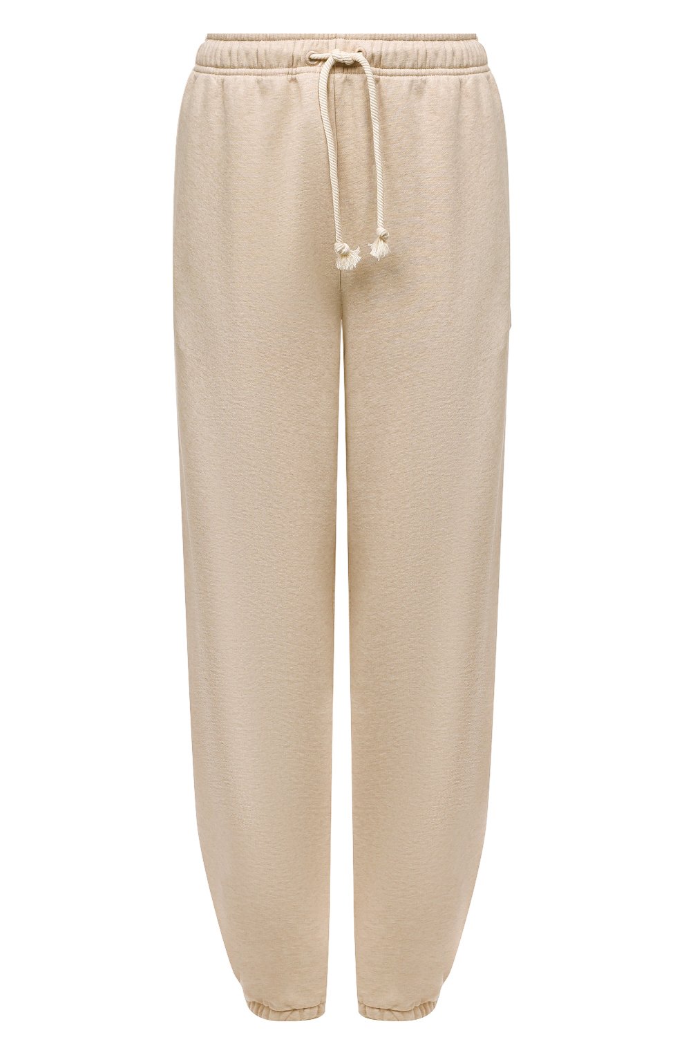 Хлопковые джоггеры ACNE STUDIOS бежевого цвета по цене 42350 руб., арт. CK0038/W, фото 1 Хлопковые джоггеры ACNE STUDIOS, арт. CK0038/W, фото 1