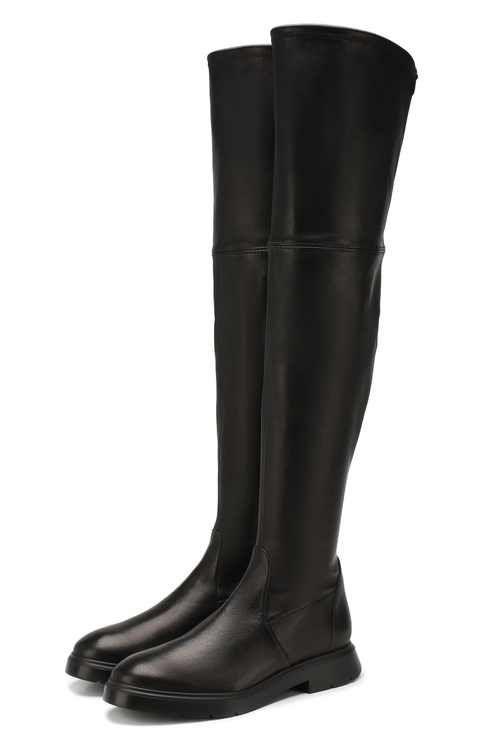 Кожаные ботфорты STUART WEITZMAN, арт. S4740, фото 1