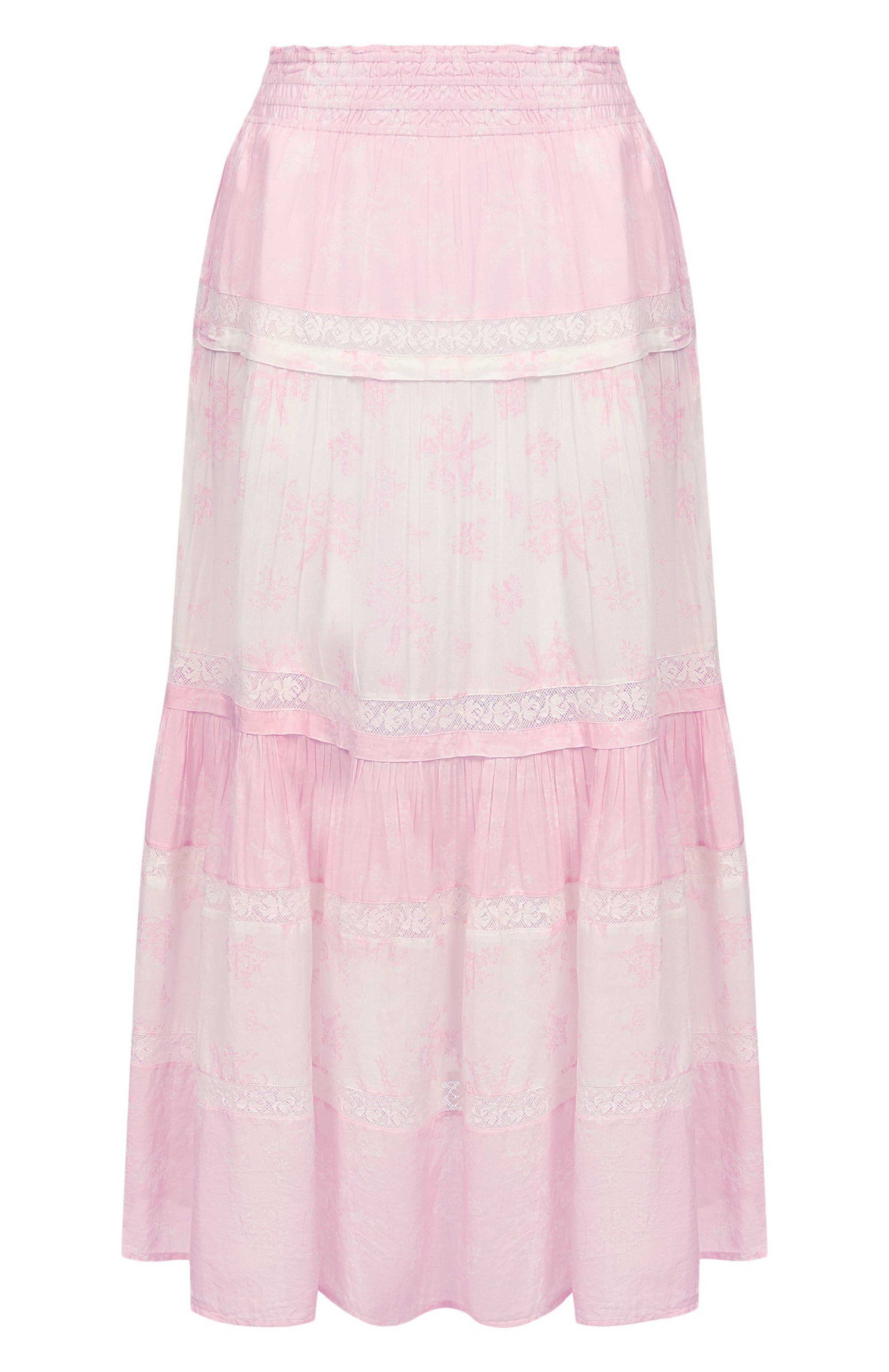 Хлопковая юбка LOVE SHACK FANCY, арт. LS771-3455, фото 1