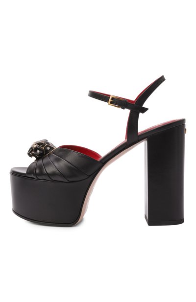 Кожаные босоножки panthea 125 VALENTINO, арт. 8W2S0PA9/LIR, фото 4