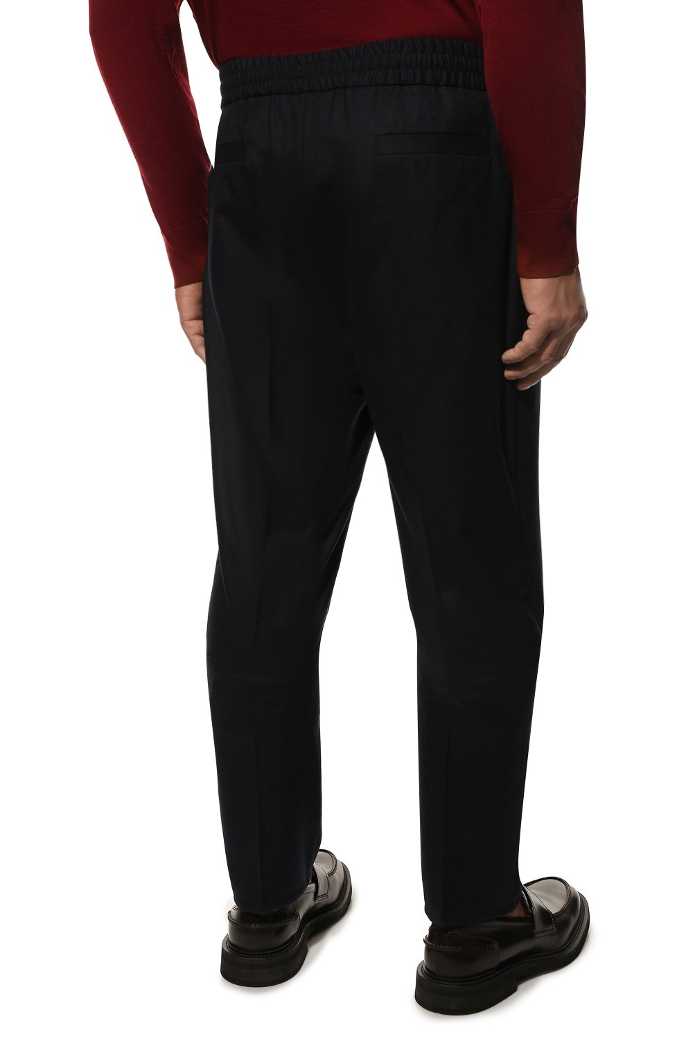 Шерстяные брюки BRUNELLO CUCINELLI, арт. ME226E1740, фото 4