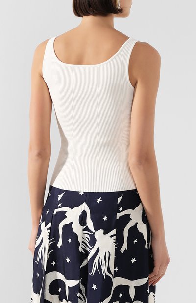 Майка из вискозы ALEXANDER MCQUEEN, арт. 622734/Q1A0C, фото 4