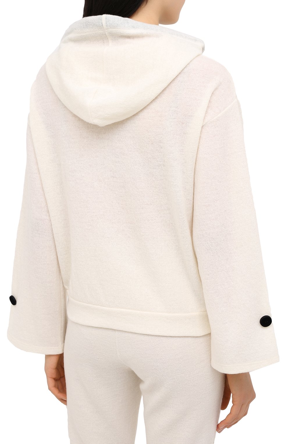 Шерстяное худи ERMANNO ERMANNO SCERVINO, арт. 47T FL08 PAS, фото 4
