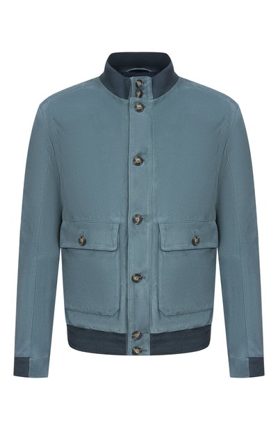 Мужской замшевый бомбер ANDREA CAMPAGNA, арт. 232625/AC/00418I