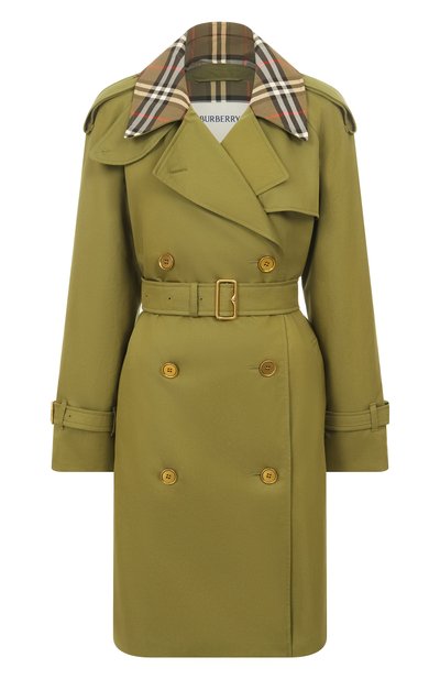 Женский хлопковый тренч BURBERRY, арт. 8111166