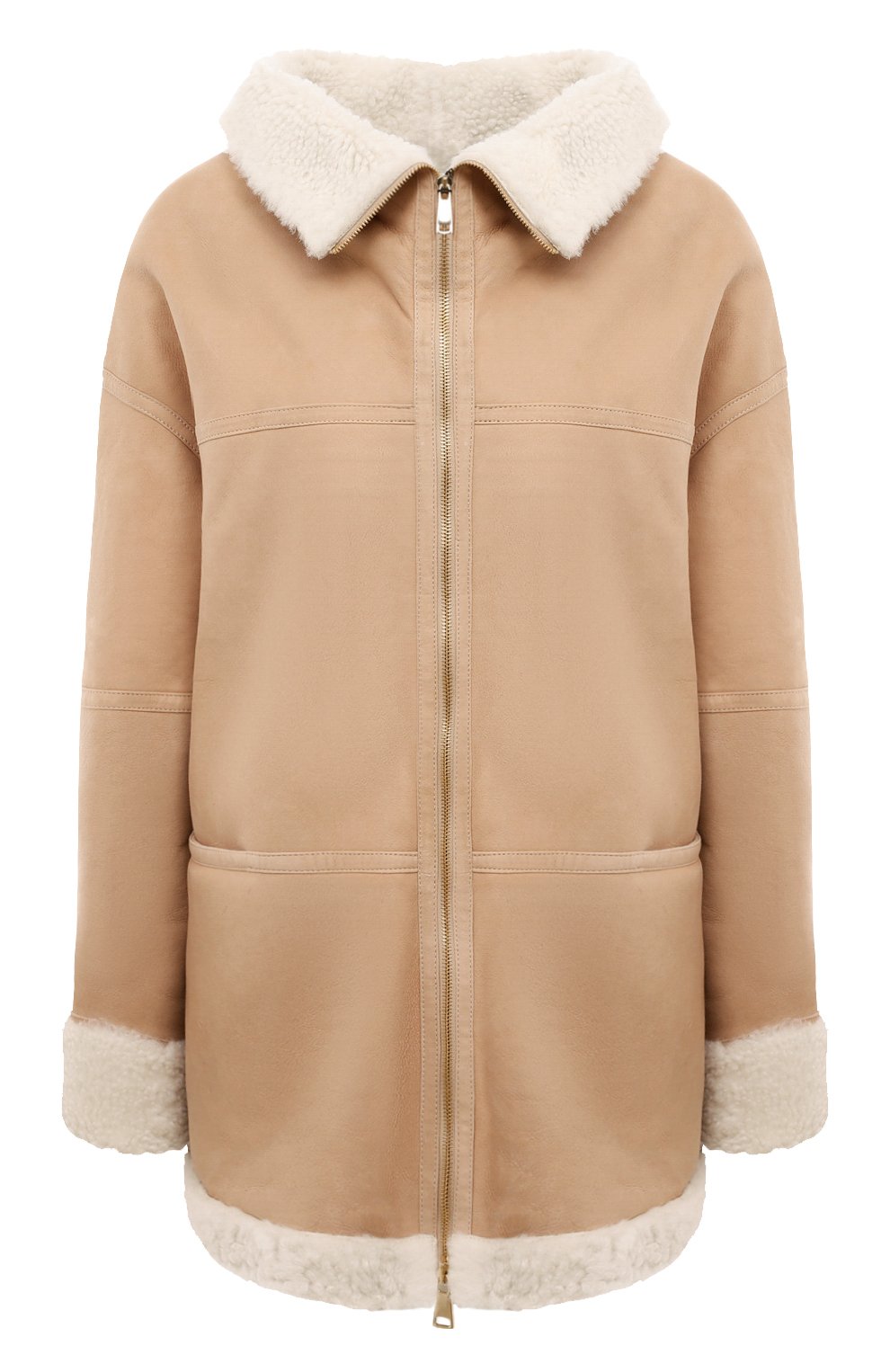 Дубленка из овчины MANZONI24, арт. 24M1306-S25/, фото 1