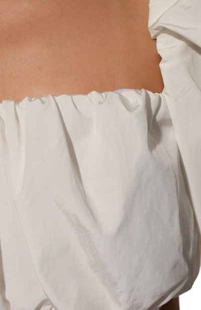 Топ из вискозы и хлопка MSGM, арт. 3242MDT111 227306, фото 5