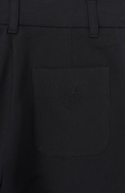 Брюки из вискозы и хлопка EMPORIO ARMANI, арт. EB000903/AF21040, фото 3