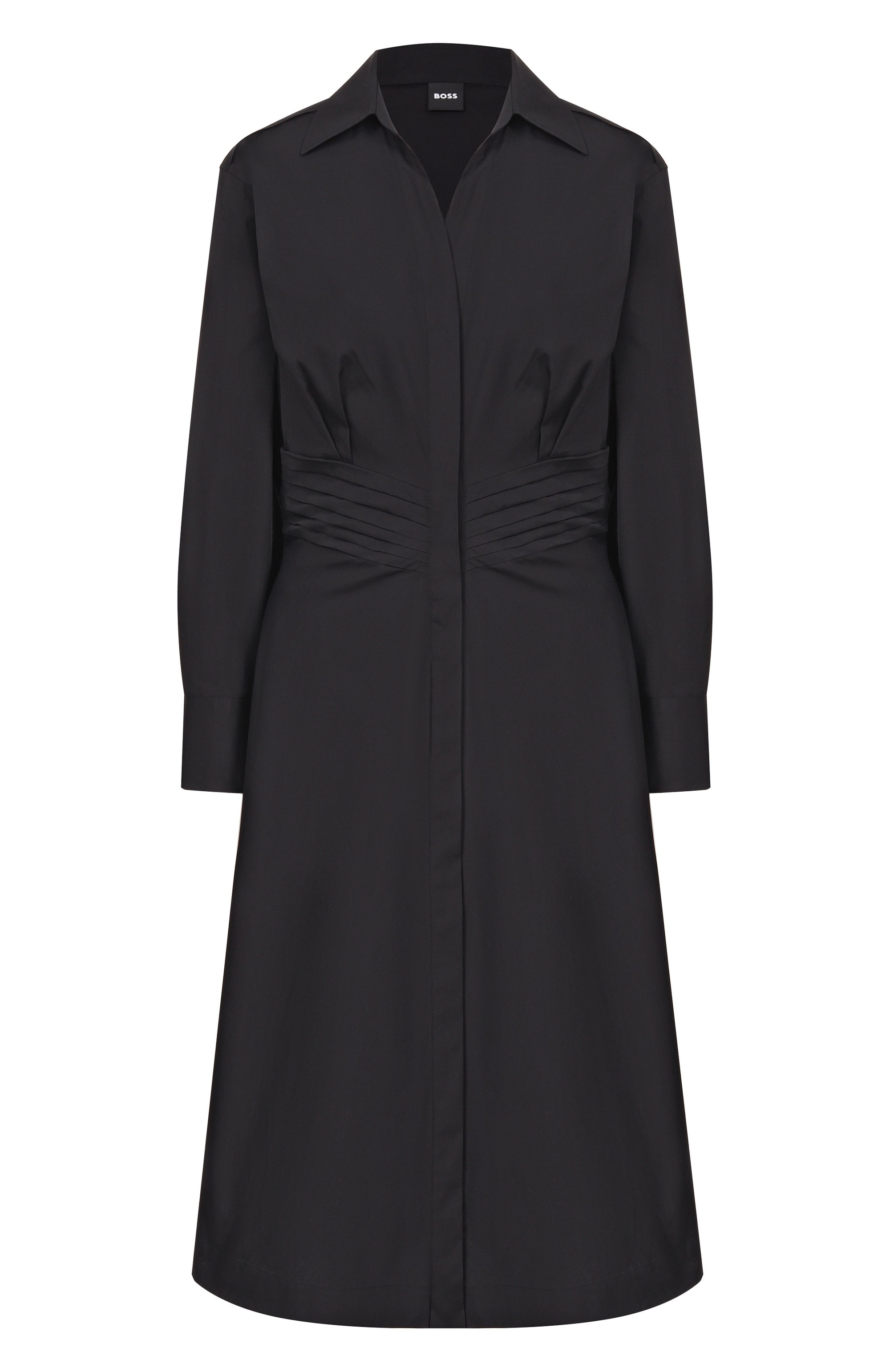 Хлопковое платье BOSS, арт. 50553673, фото 1