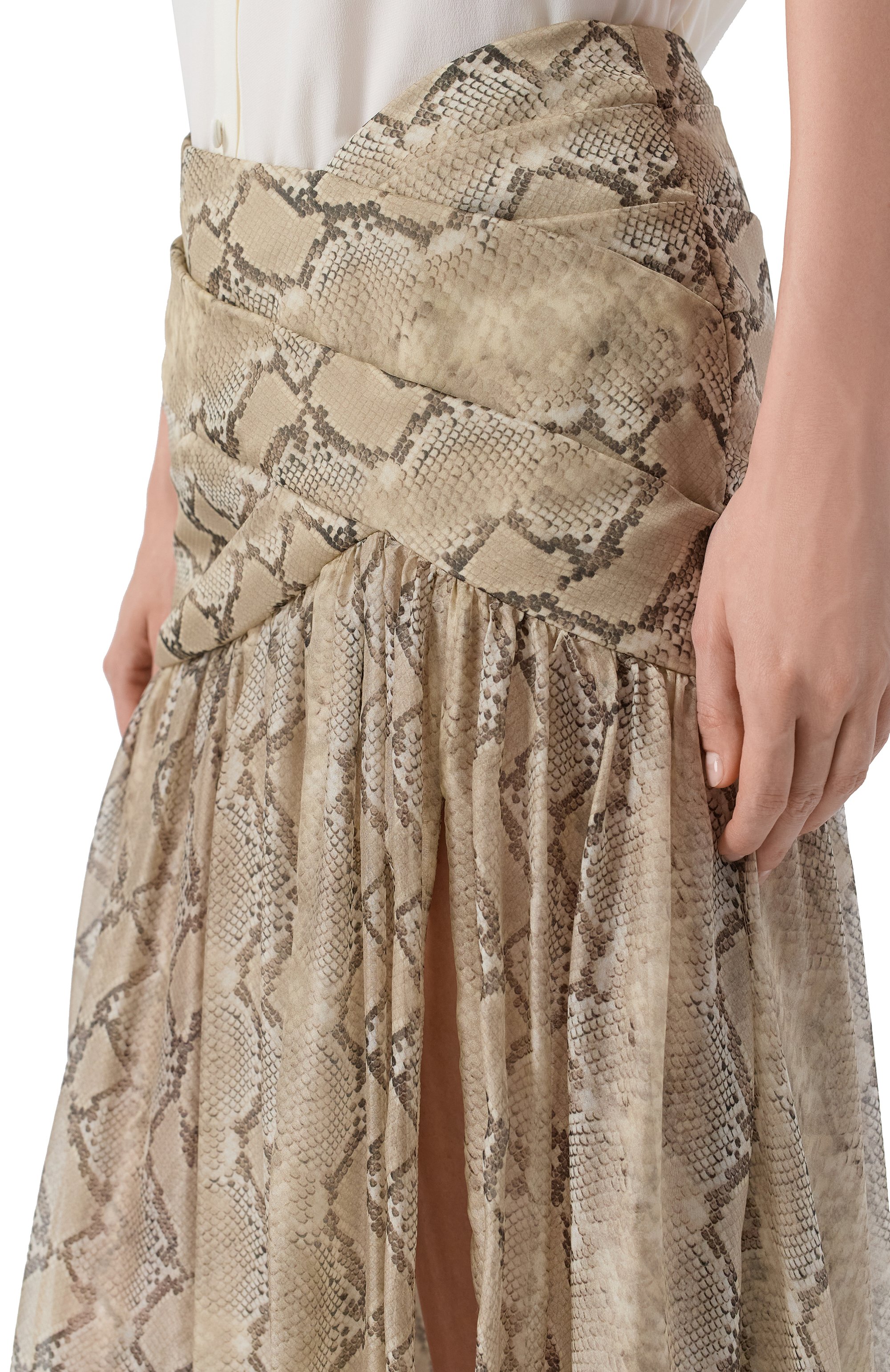 Шелковая юбка ELIE SAAB, арт. SK307PS26/CH010, фото 5