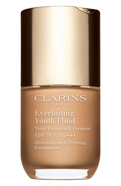 Устойчивый тональный флюид everlasting youth fluid spf 15, оттенок 111 (30ml) CLARINS  цвета, арт. 80053014 | Фото 1 (Материал внутренний: Не назначено; Региональные ограничения белый список (Axapta Mercury): Не проставлено; Нос: Не проставлено; Финишное покрытие: Сатиновый; Статус проверки: Проверена категория; SPF фильтр: Низкий (5-20))