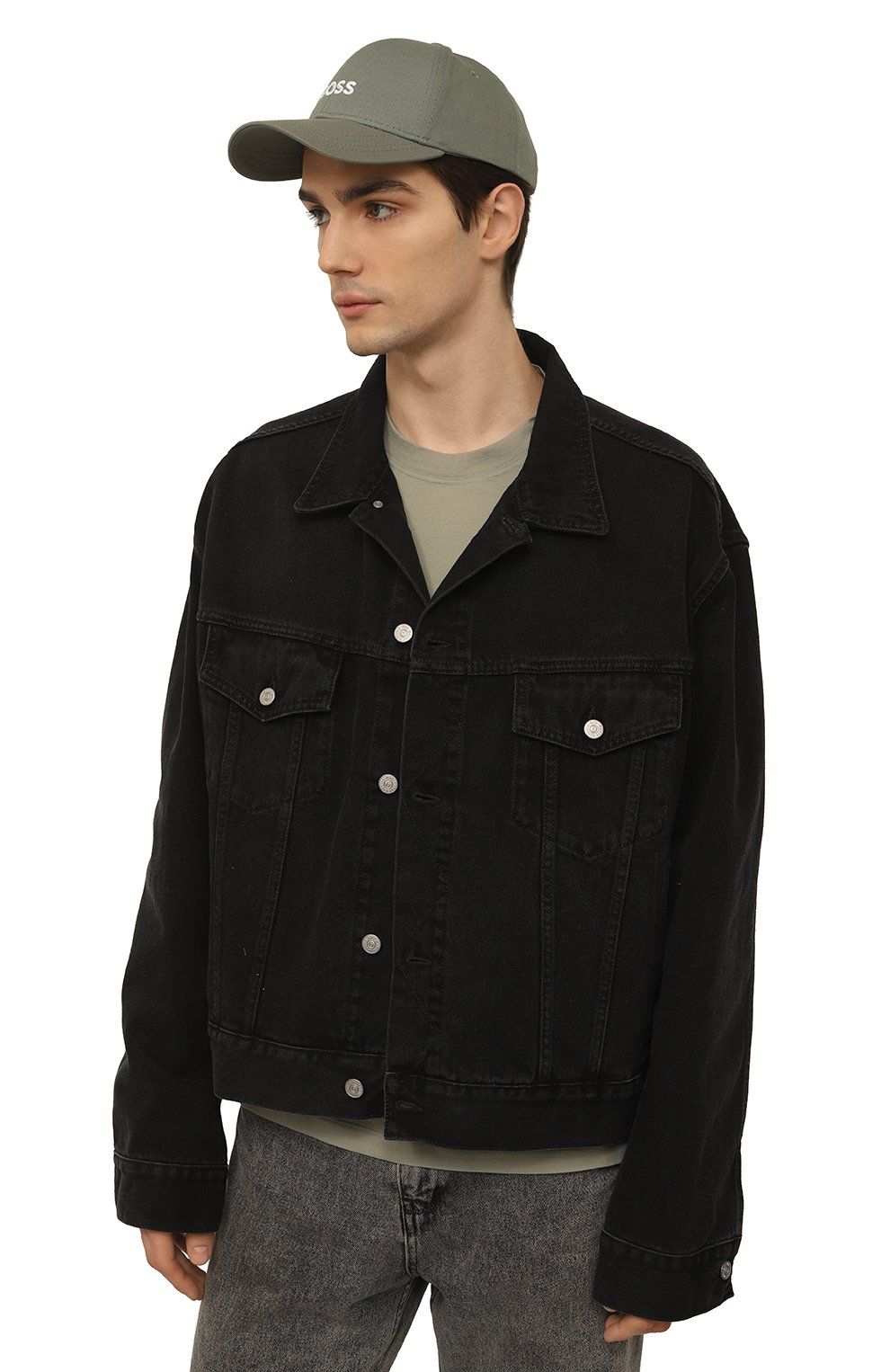 Хлопковая бейсболка BOSS, арт. 50491049, фото 2