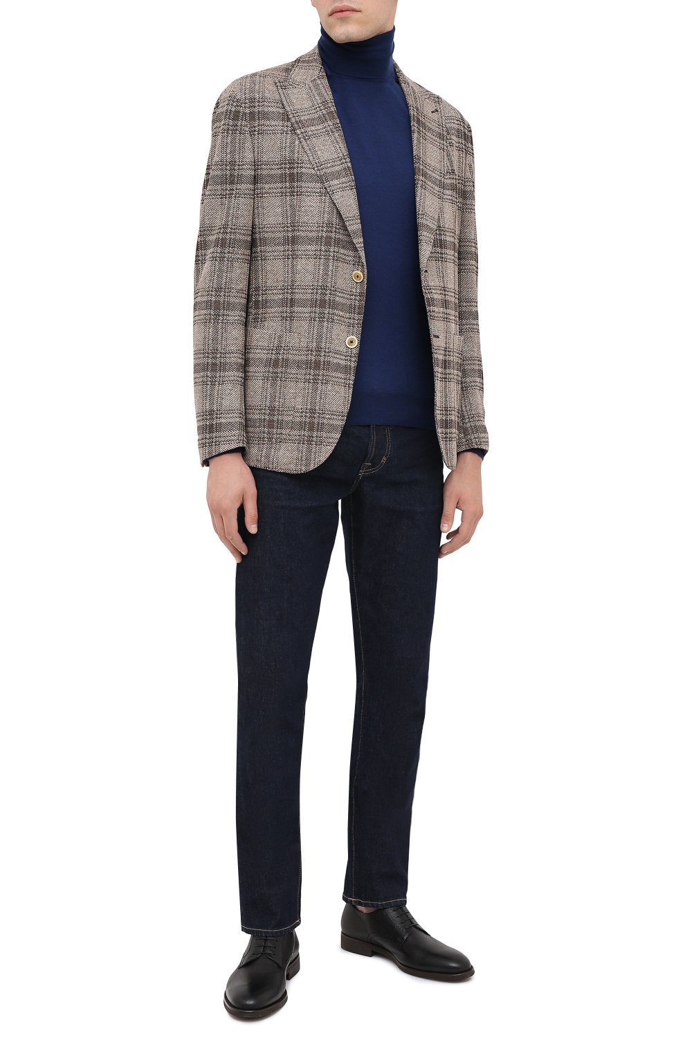 Кожаные дерби MORESCHI, арт. 43567/162/CERV0/F.NAPPA, фото 2