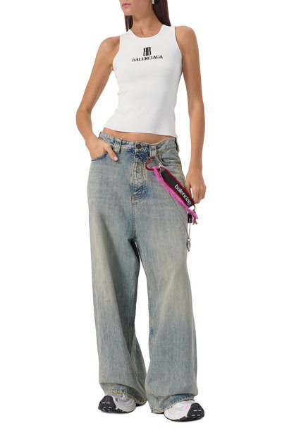 Майка из вискозы BALENCIAGA, арт. 835500/T5231, фото 2