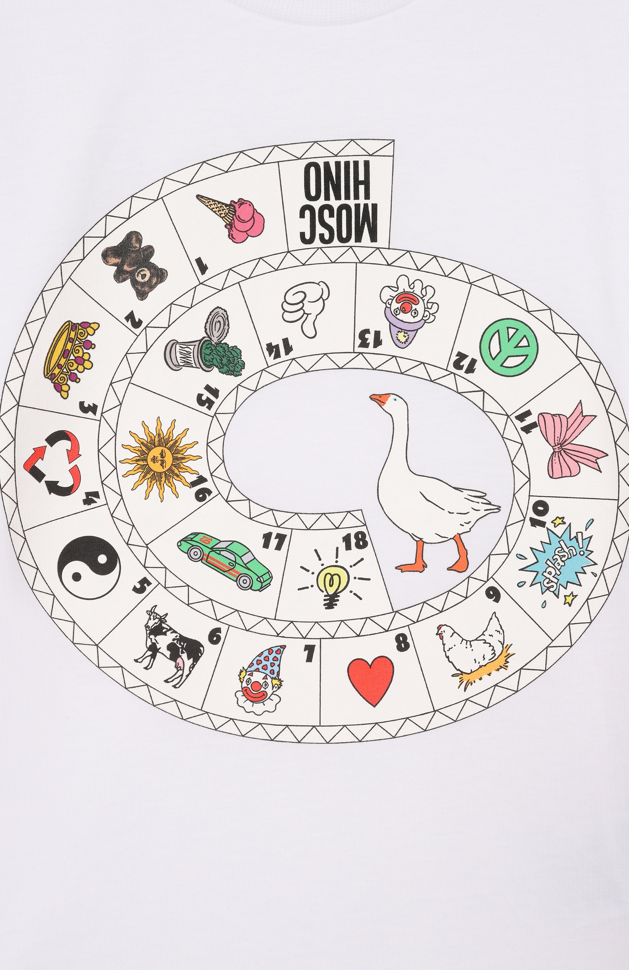 Хлопковая футболка MOSCHINO, арт. HYM058/LAA02, фото 3