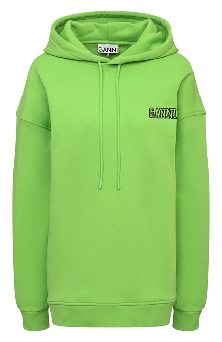 Женский хлопковое худи GANNI, арт. T2990