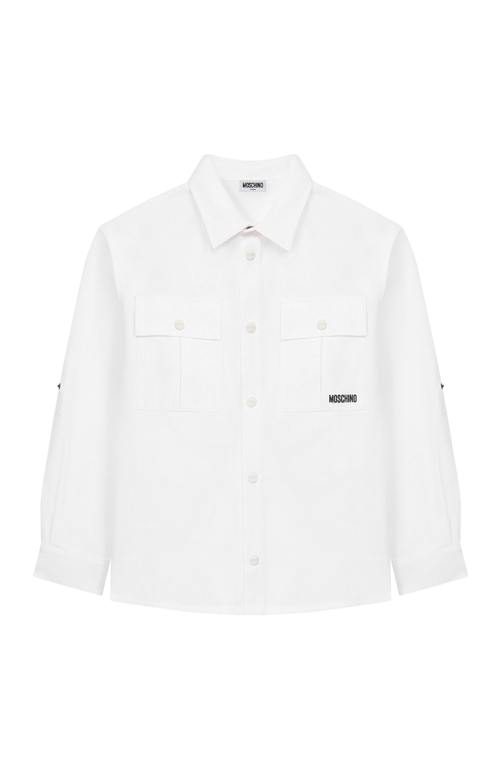 Хлопковая рубашка MOSCHINO, арт. HUC01U/LLA14, фото 1