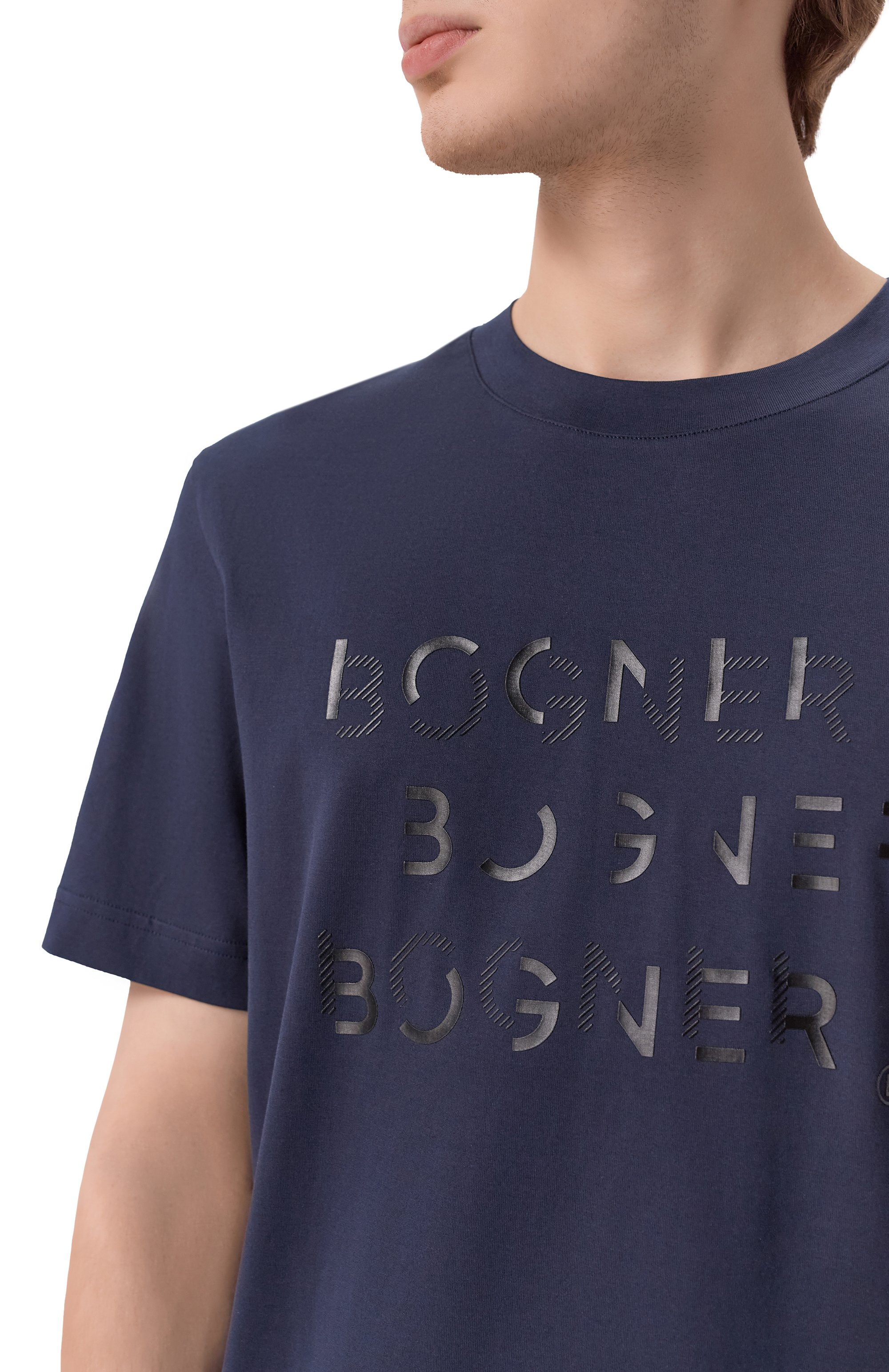Хлопковая футболка BOGNER, арт. 58146604, фото 5