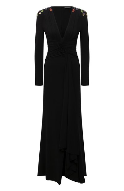 Женское платье из вискозы ALEXANDER MCQUEEN, арт. 541468/QLL01