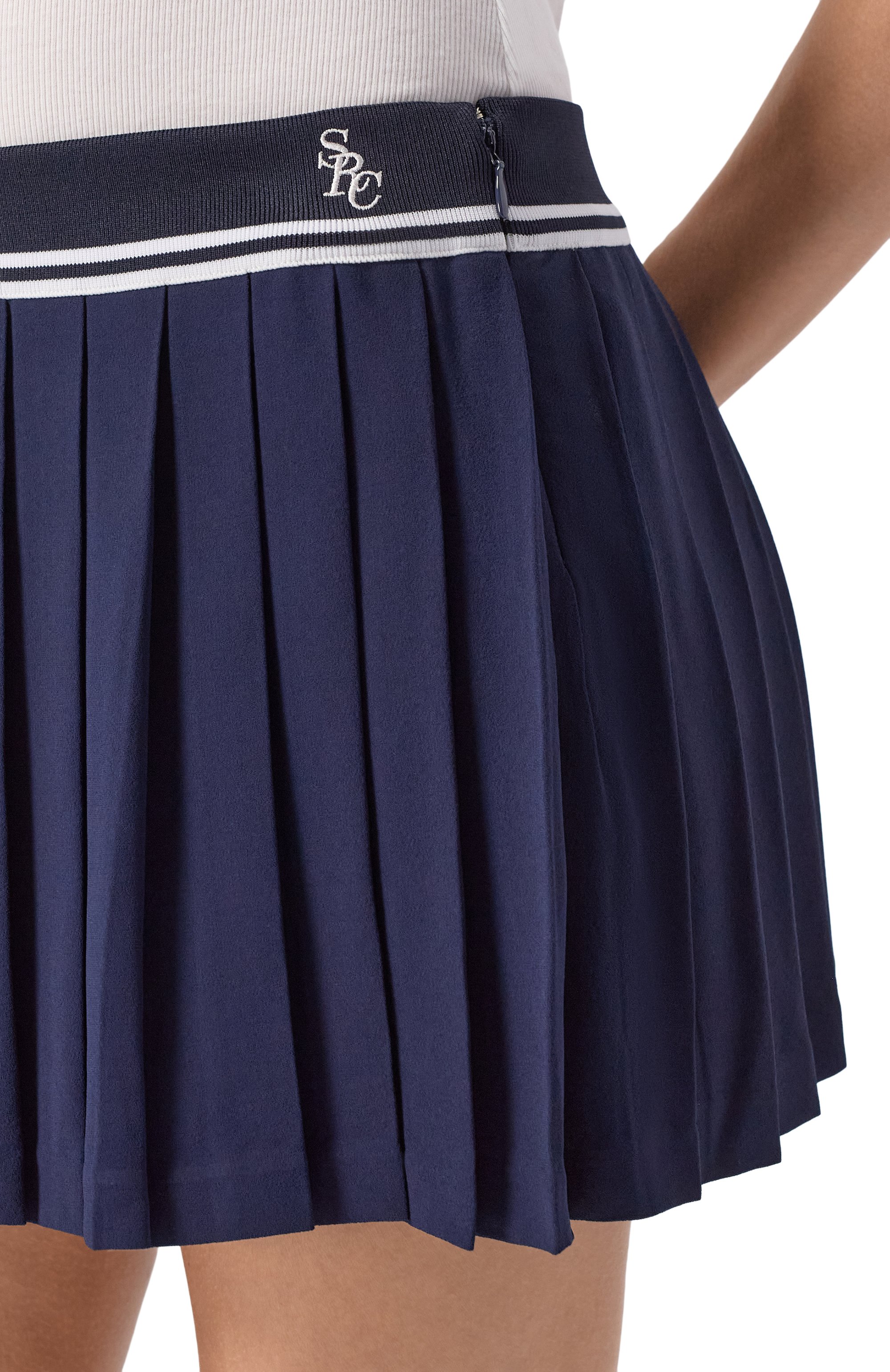 Юбка из вискозы SPORTY AND RICH, арт. SK012602302BL106, фото 5