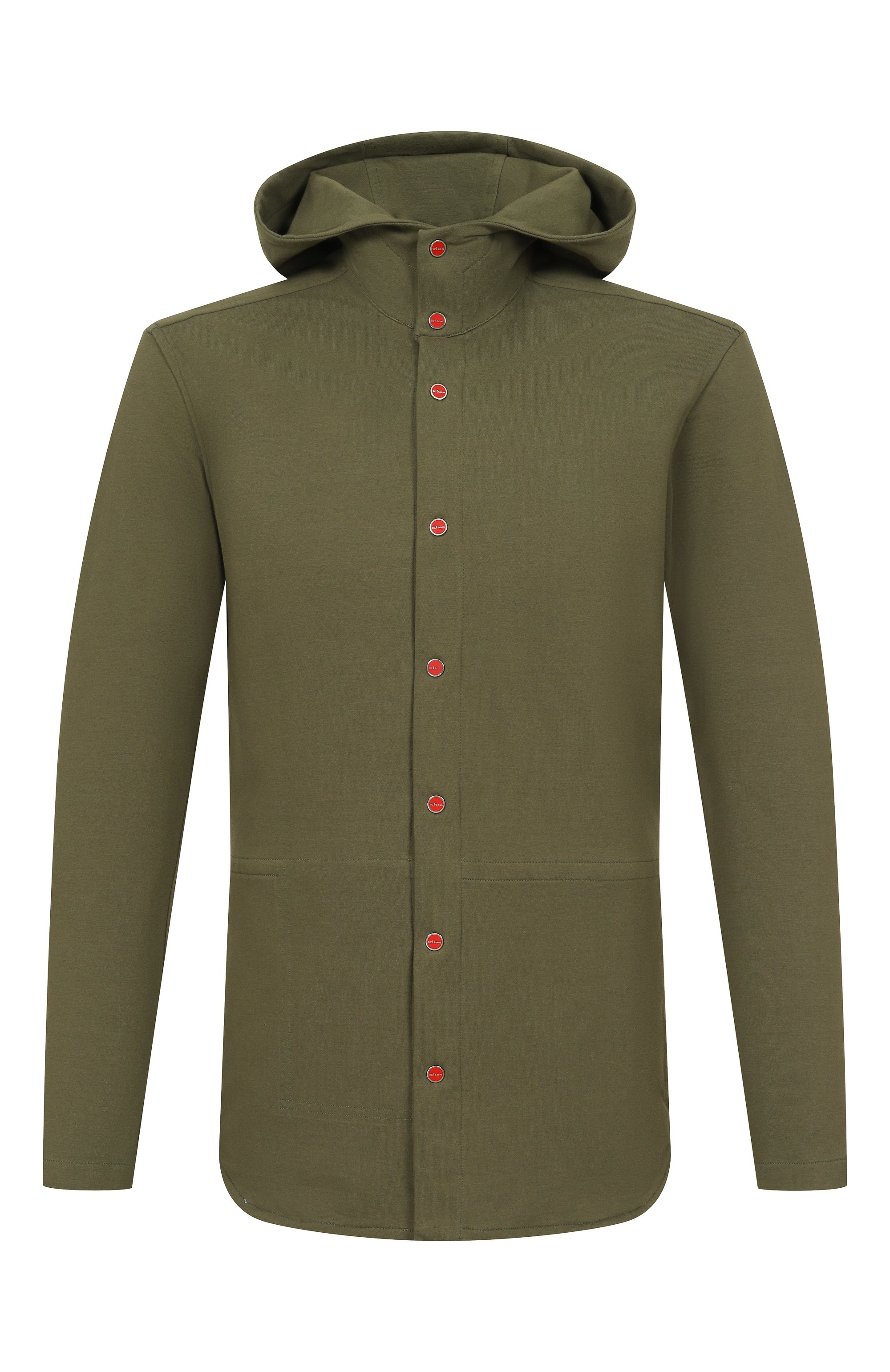 Хлопковая рубашка KITON, арт. UMCPETEH0805284, фото 1