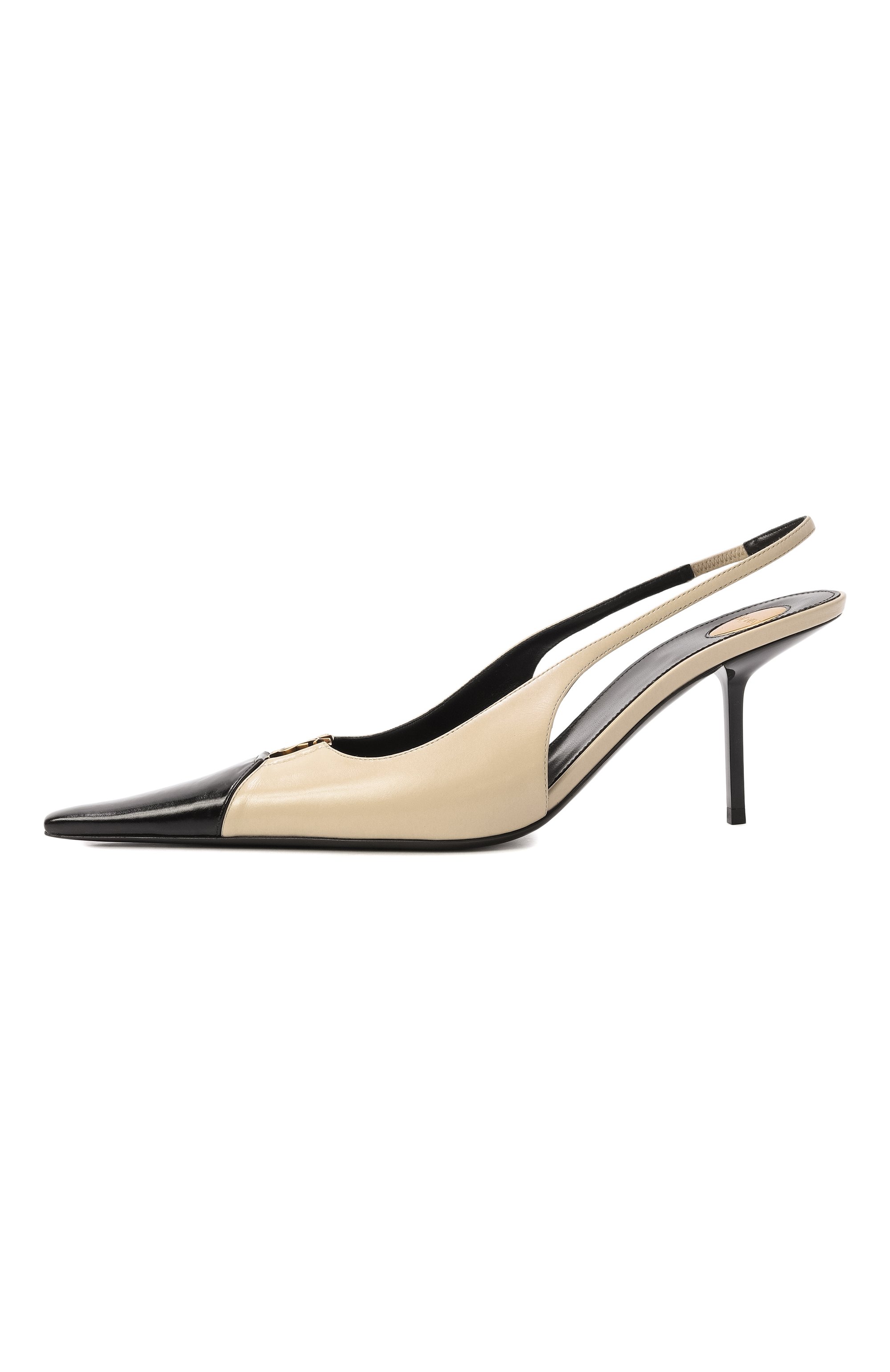 Кожаные туфли babylone breteuil 75 SAINT LAURENT, арт. 858966/AAESX, фото 4