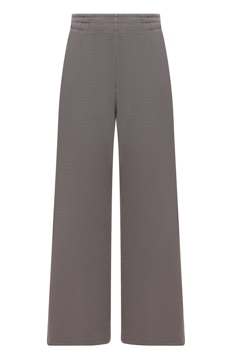 Женские брюки ELECTRIC&ROSE серого цвета, арт. WPA111C0S0 | Фото 1 (Силуэт Ж (брюки и джинсы): Широкие; Длина (брюки, джинсы): Стандартные; Женское Кросс-КТ: Брюки-одежда; Материал внешний: Синтетический материал; Материал сплава: Проставлено; Стили: Спорт-шик; Драгоценные камни: Проставлено)