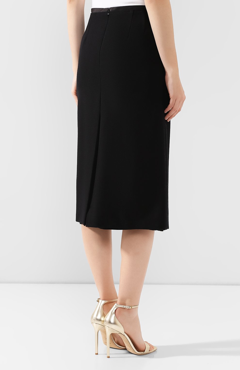 Шерстяная юбка DRIES VAN NOTEN, арт. 192-10852-8227, фото 4