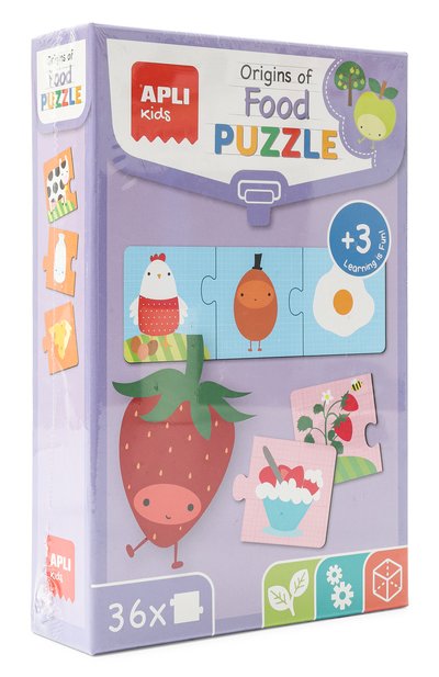Пазлы происхождение еды APLI KIDS, арт. 14360