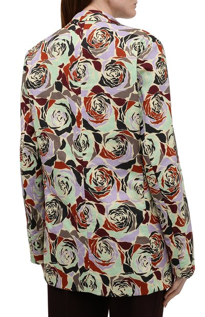 Хлопковый жакет DRIES VAN NOTEN желтого цвета по цене 75400 руб., арт. 212-030413-3076, фото 4 Хлопковый жакет DRIES VAN NOTEN, арт. 212-030413-3076, фото 4