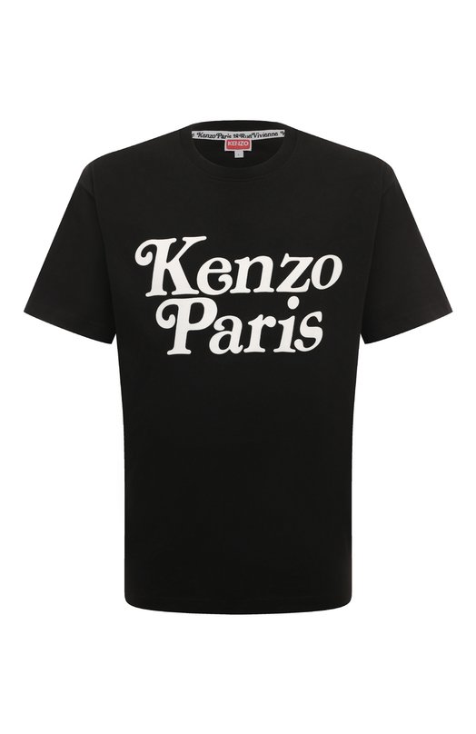 

Хлопковая футболка Kenzo, Чёрный