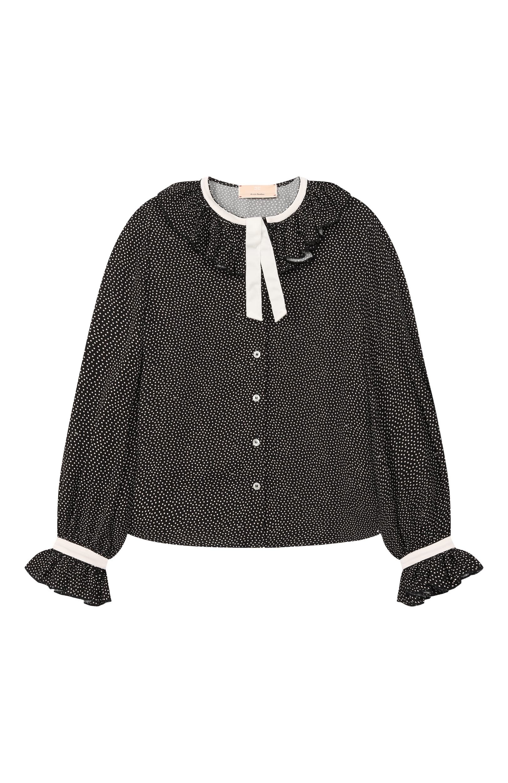 Блузка из вискозы ELISABETTA FRANCHI LA MIA BAMBINA, арт. EFCA3010/VI043, фото 1
