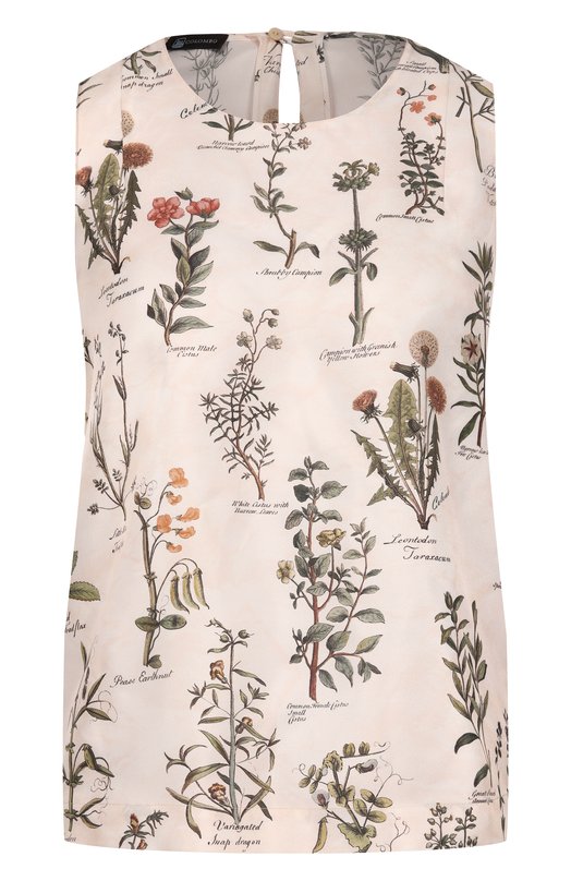 Шелковый топ Colombo CM00420/F/T0666-11-2G Кремовый CM00420/F/T0666-11-2G