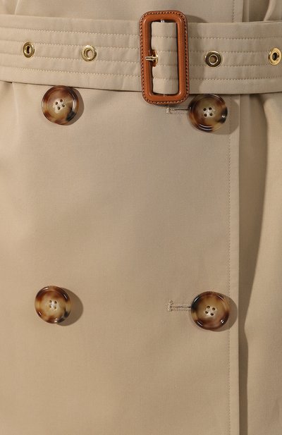 Хлопковый тренч islington BURBERRY, арт. 8014155, фото 5