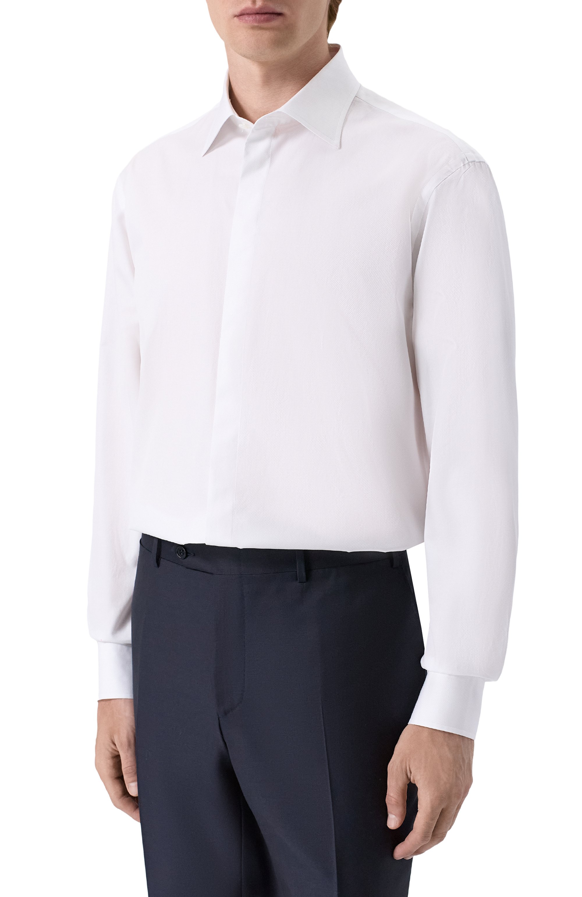 Хлопковая сорочка GIORGIO ARMANI, арт. GM003599/TE11188, фото 3