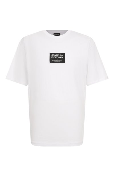 Мужская хлопковая футболка COMME DES FUCKDOWN, арт. CFABM01526
